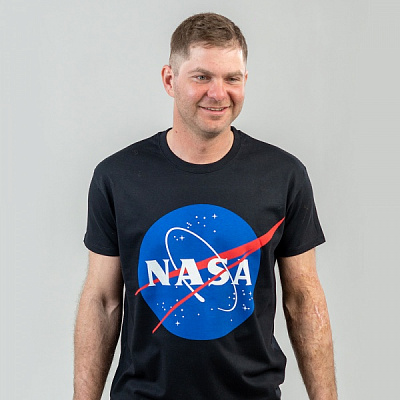 Футболка Sol's IMPERIAL 190 NASA MEATBALL 11500309/80XXL р.XXL чорний