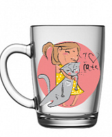 Чашка I love cats 320 мл New Morning Galleryglass