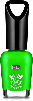 Лак для ногтей Kiss HD Mini №04 освежающий лайм 8 мл 