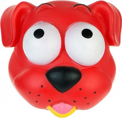 Игрушка для собак Lilli Pet Собачья мордочка со звуком 9 см 20-2048