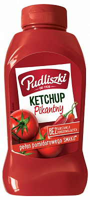 Кетчуп Pudliszki Гострий 990 г