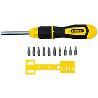 Отвертка со сменными насадками Stanley BASIC  0-68-010