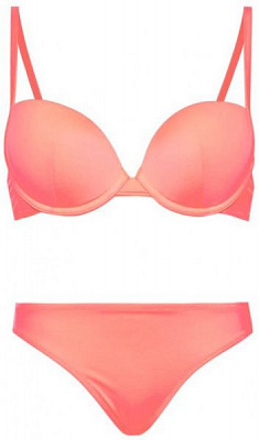 Купальник EA7 Women`s knit bikini 911026-CC417-10874 р.M розовый