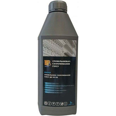 Пластификатор Фасад замедлитель схватывания гипса 1 л