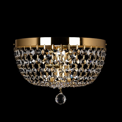 Бра ArtGlass 2x40 Вт E14 золотисто-серебристый E 0103/02/20 CL 