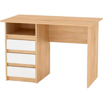 Стол письменный Компанит Декан дуб комбі 