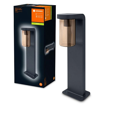 Светильник парковый Ledvance Endura Classic Cascade (50 см янтарь) E27 IP44 темно-серый 
