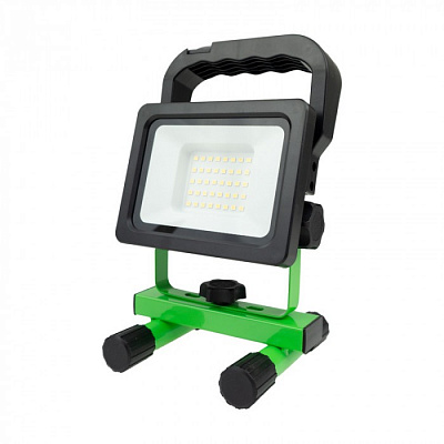 Фонарь прожекторный Ecolight LED EC20691 20W 5000К 4400MAh 1600 Lm черныйзеленый