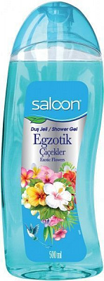 Гель для душу Saloon Екзотичні квіти 500 мл