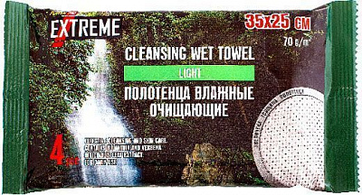 Влажные салфетки POWER PRO 35х25см Light 4 шт.