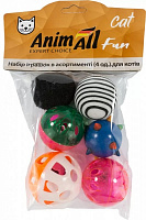 Набір іграшок AnimAll Fun Cat VP051 в асорт.(6 шт) для котів