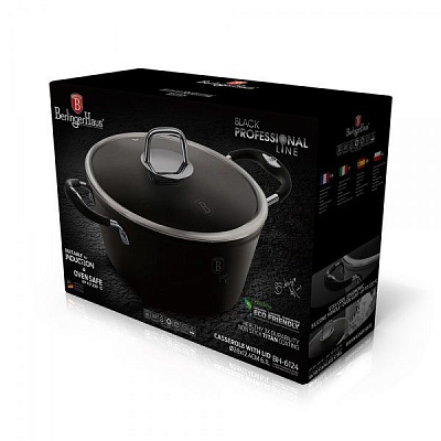 Каструля з кришкою Black Professional Line 6,1 л BH 6124 Berlinger