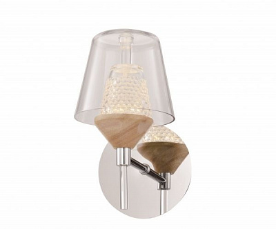 Бра Інтерклас НББ 01-ХХ-125 LED 1x5 Вт хром MB8153-1