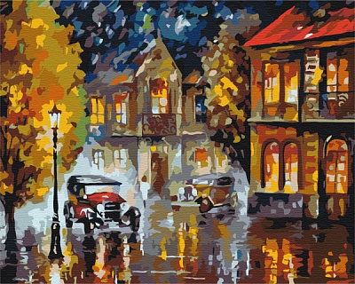 Картина по номерам Романтическая поездка PBS52288 40х50 см Brushme 