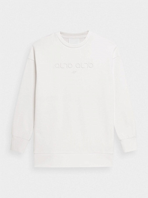 Світшот 4F AL*4F_SWEATSHIRT 4FSS22TSWSF114-11S р. L білий