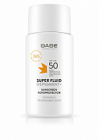 Флюид BABE Laboratorios солнцезащитный супер депигмент с транексамовой кислотой и Витамином С