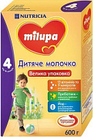 Сухая молочная смесь Milupa №4 600 г 5900852940811