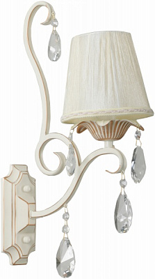 Бра Интеркласс НББ 01-ХХ-093 1x60 Вт E14 белый 81215B/1 