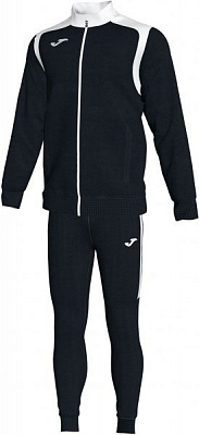 Спортивный костюм Joma TRACKSUIT CHAMPIONSHIP V BLACK-WHITE 101267.102 р. 2XS черныйбелый