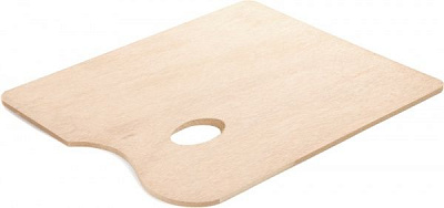 Палітра дерев'яна прямокутна 25*30 D.K.ART&CRAFT