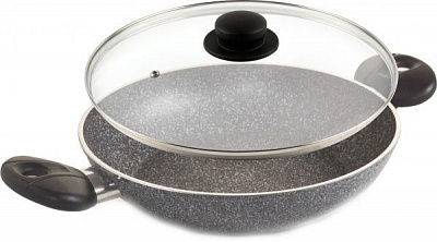 Сковорода з ручками Universal 24 см Domo