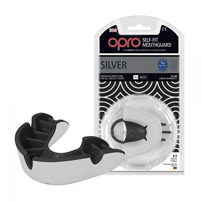 Капа Opro 002189006 Silver р. универсальный 