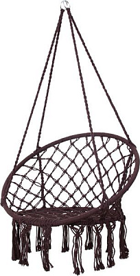Кресло-гамак UP! (Underprice) плетеное 80x60 см коричневый 