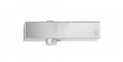 Доводчик дверний ECO Schulte Доводчик ECO-Schulte TS-11F срібний RAL9006, EN2-5, без тяги сірий 100 кг