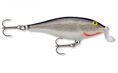 Воблер Rapala SHALLOW SHAD RAP 5 г 50 мм silver