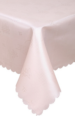 Скатерть Dertsiz 110x160 см кофейный Karna 
