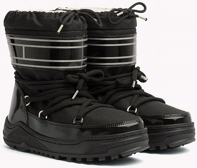 Сапоги Tommy Hilfiger W1285ANDA 7C2 FW0FW02073-990 р. 38 черный
