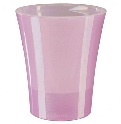 Горшок пластиковый Santino Arte-Dea круглый 1,25 л лотос (ADEA125PNK) 