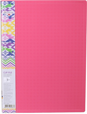 Папка пластиковая с прижимом Вышиванка O30687 Optima