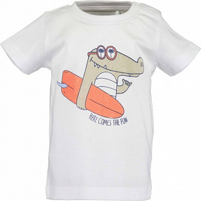 Футболка для мальчиков Blue Seven р.68 белый 928119 X_001_р.68 
