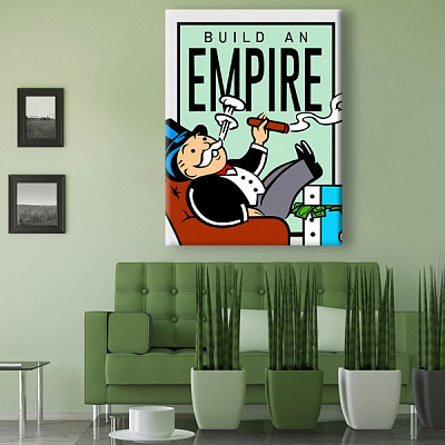 Постер Build an Empire 75x100 см Brushme FNK0057203 