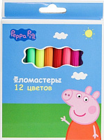 Фломастеры Peppa Pig 12 шт. 29104 Peppa Pig