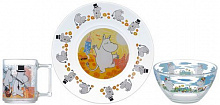 Набор детской посуды Disney Муми-тролль 3 предмтеа ОСЗ