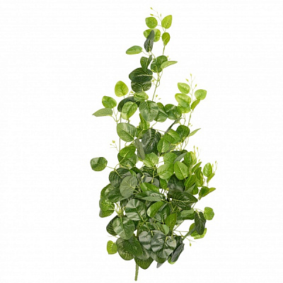 Гілочка декоративна з листям 105 см зелена 631901 Девілон