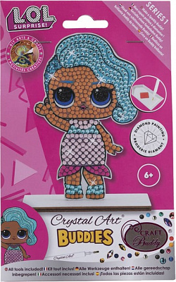 Набор для творчества Crystal Art Art Королева брызг CAFGR-LOL003