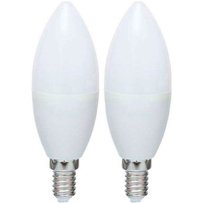 Лампа LED LightMaster LB-620 C37 6 Вт E14 4000K 2 шт