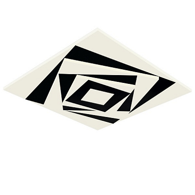 Светильник светодиодный Victoria Lighting 83 Вт черный 3200-6500 К Piano/PL400 black 