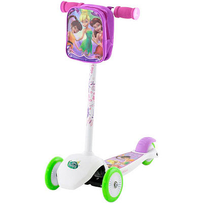Самокат Disney Fairies белый с розовым SD0115