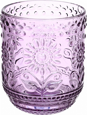 Склянка низька Maxmark Sunflower фіолетовий 360 мл 1 шт.