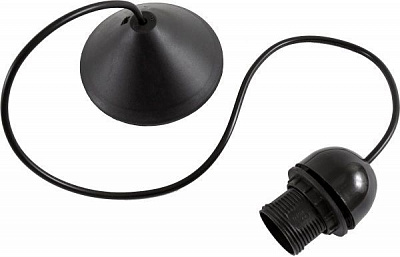 Шнур для светильника Светкомплект Econom 080 1x40 Вт E27 черный 