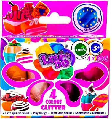 Тісто для ліплення Асорті 4 кольори 41029