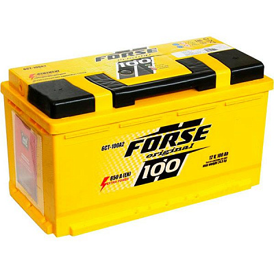 Акумулятор автомобільний Forse 6СТ Євро 100А 12 B «+» праворуч