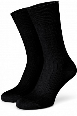 Шкарпетки KRAGO Nero Ribbed sk-2-019 р.39-42 чорний