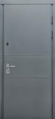 Дверь входная Булат Elegant 703 грей 2050x950 мм правая