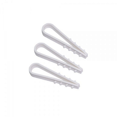 Дюбель-елка круглый Expert 8 мм 100 шт. белый 