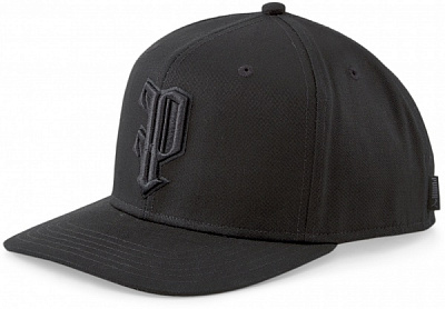 Кепка Puma The P Low Curve Cap 02368001 OS черный